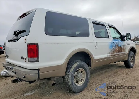 2000 Ford Excursion Limited z USA, uszkodzony, nr VIN 1FMSU43F8YED45694